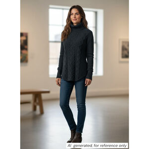 #004 - L.L. BEAN - CHUNKY KNIT SWEATER